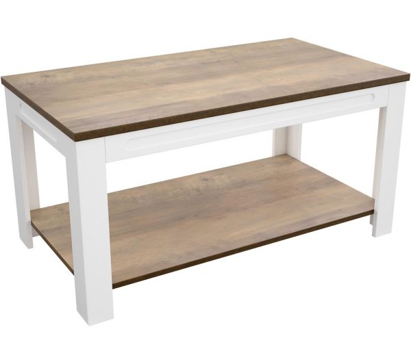 AVF Whitesands FT90WSSW Coffee Table - Wood & White