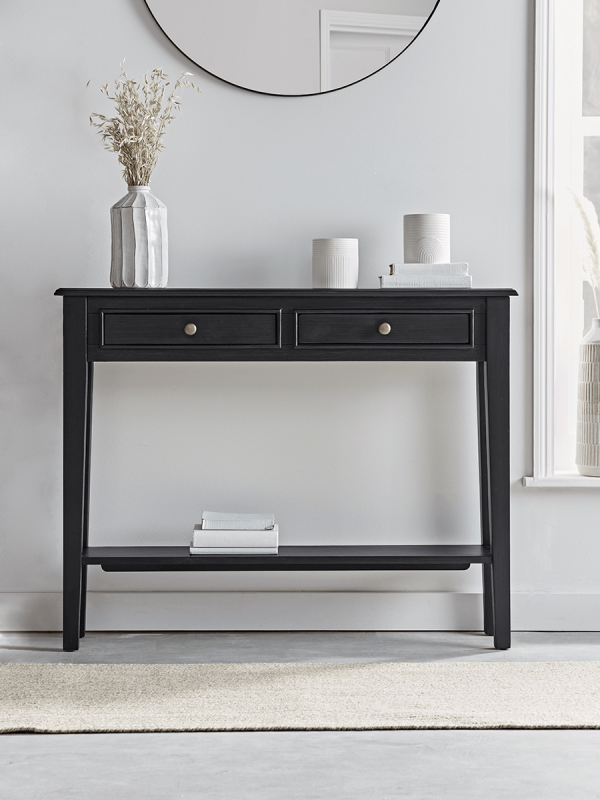 Camille Console Table - Black