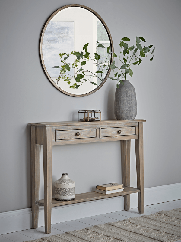 Camille Console Table - Limewashed