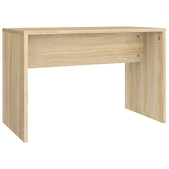 Canta Wooden Dressing Table Stool In Sonoma Oak Canta Wooden Dressing Table Stool In Sonoma Oak