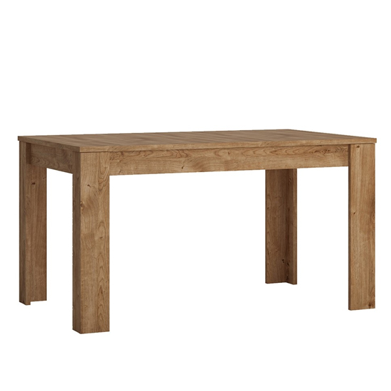 Fank Wooden Extending Dining Table In Ribbeck Oak