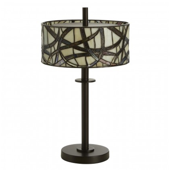 Waldron Branch Table Lamp In Bronze Tone Waldron Branch Table Lamp In Bronze Tone