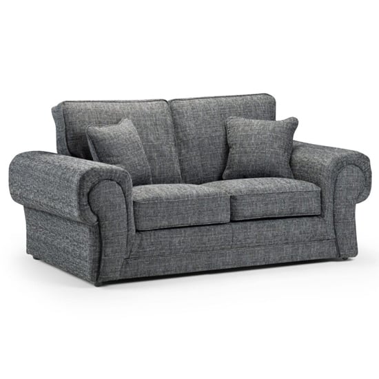 Wishaw Fabric 2 Seater Sofa In Grey