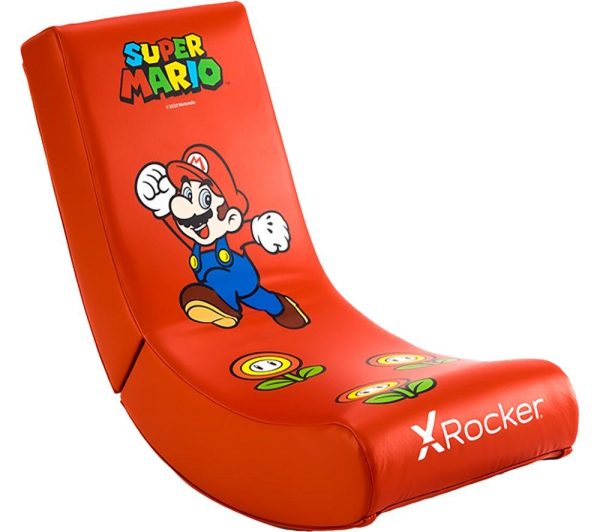 X ROCKER Nintendo All Star Collection Gaming Chair - Red, Red