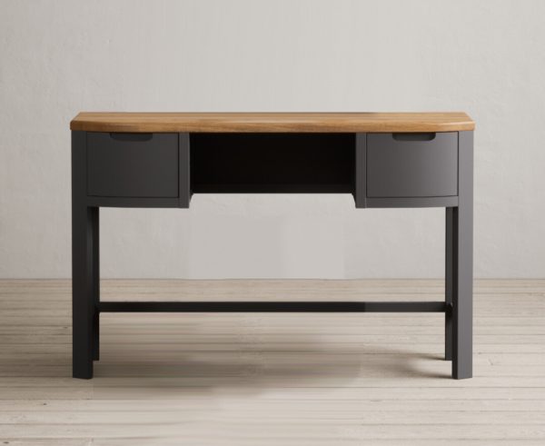 Bradwell Oak and Charcoal Grey Painted Dressing Table
