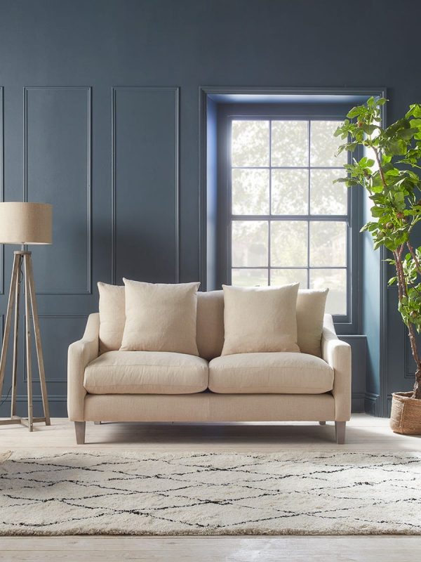 Floro Three Seater Sofa - Fern Herringbone