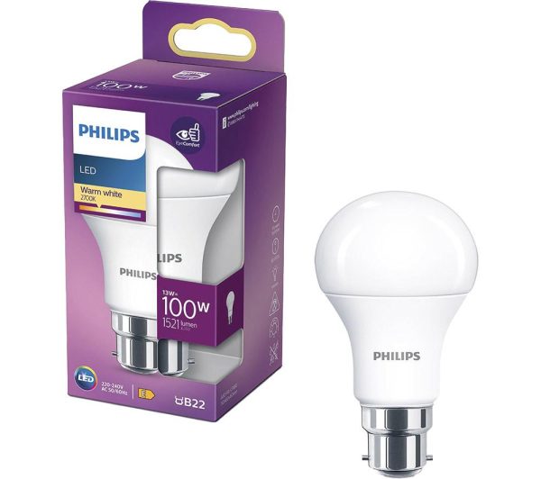 PHILIPS 929001234103 LED Light Bulb - B22