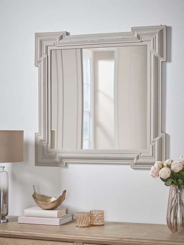 Laurel Square Mirror