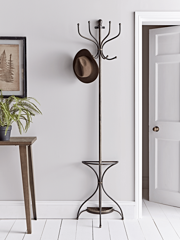 Wall Mounted Metal Coat Stand